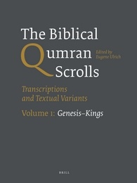 The Biblical Qumran Scrolls: transcriptions and textual variants. 9789004244788