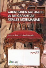 Cuestiones actuales de las garantías reales mobiliarias. 9788490201626