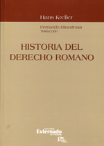 Historia del Derecho romano. 9789587107067