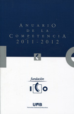 Anuario de la competencia 2011-2012. 9788449033476