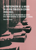 La participación de la mujer en la vida pública en España (1978-2012)