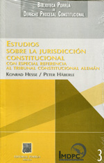 Estudios sobre la jurisdicción constitucional
