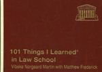 101 Things I Learned in Law School. 9781455509805