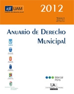 Anuario de Derecho Municipal, Nº 6, año 2012. 100938272
