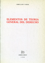 Elementos de Teoría General del Derecho. 9788476980361