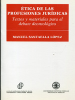 Ética de las profesiones jurídicas. 9788486926847