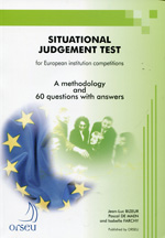 Situational judgement test. 9782918796121
