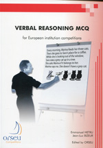 Verbal reasoning MCQ. 9782918796107