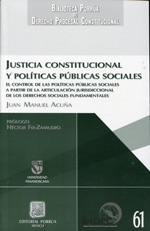 Justicia constitucional y políticas públicas sociales. 9786070910531