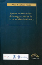 Apuntes para un análisis de las organizaciones de la sociedad civil en México. 9786078127320