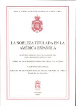 La nobleza titulada en la América española. 100880663