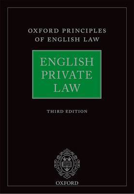 English private Law. 9780199661770