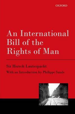 An international Bill of the Rights of man