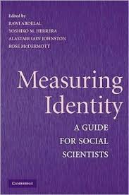 Measuring identity. 9780521732093