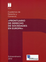 Prontuario de Derecho de sociedades en Europa. 100940532