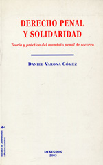 Derecho penal y solidaridad. 9788497722445