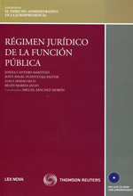 Régimen Jurídico de la Función Pública. 9788498984514