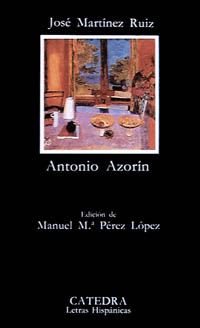 Antonio Azorín. 9788437609690