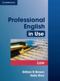 Professional english in use Law. 9780521685429