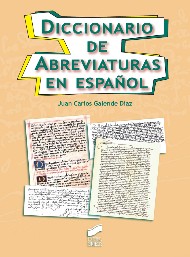 Diccionario de abreviaturas en español. 9788490770504