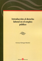 Introducción al Derecho laboral en el empleo público. 9788415923558