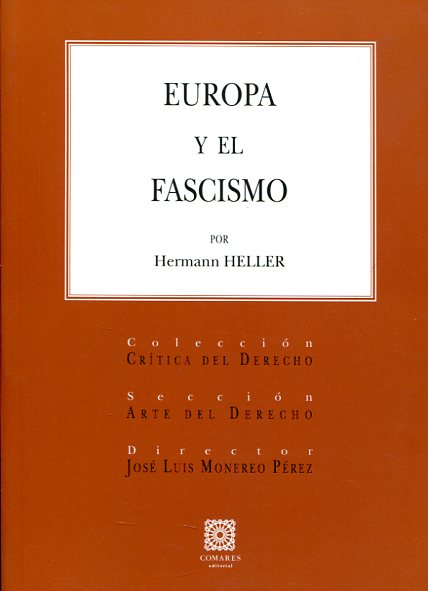Europa y el fascismo. 9788498361384