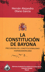 La Constitución de Bayona. 9789588392486