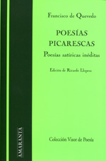 Poesías picarescas. 9788498956955