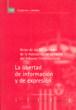 La Libertad de Información y de Expresión. 9788425912146