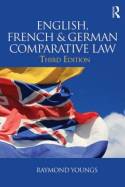English, French and German comparative Law. 9780415540667