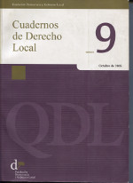 QDL. Cuadernos de Derecho Local, Nº 9, año 2005. 100768285