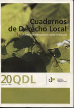 QDL. Cuadernos de Derecho Local, Nº 20, año 2009