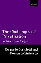 The challenges of privatization. 9780199249343
