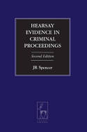 Hearsay evidence in criminal proceedings. 9781849464635
