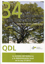 QDL. Cuadernos de Derecho Local, Nº 34, año 2014. 100952204