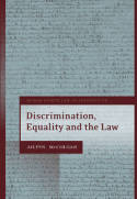 Discrimination, equality and the Law. 9781841134413