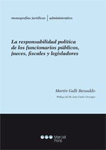 La responsabilidad política de los funcionarios, jueces, fiscales y legisladores