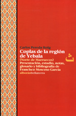Coplas de la región de Yebla (norte de Marruecos). 9788472906532