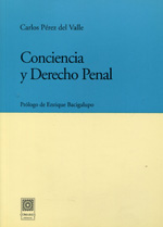 Conciencia y Derecho penal. 9788481510485