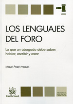Los lenguajes del Foro. 9788490537343