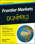 Frontier markets for dummies . 9781118615898