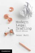 Modern legal drafting. 9781107607675