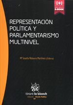 Representación política y parlamentarismo multinivel. 9788490539682