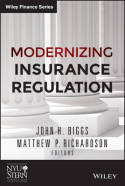 Modernizing insurance regulation. 9781118758717