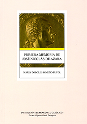 Primera Memoria de José Nicolás de Azara. 9788499112756