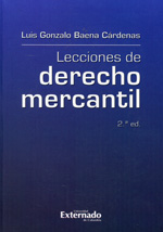 Lecciones de Derecho mercantil. 9789587109238