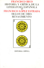 Historia y crítica de la literatura española. 9788474231397