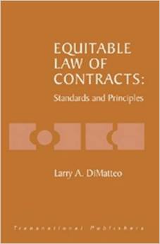 Equitable Law of contracts. 9781571051738