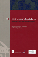 Family Law and culture in Europe