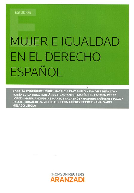 Mujer e igualdad en el Derecho español. 9788490598290